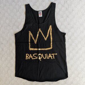 Vintage JUNK FOOD Basquiat Men Women Unisex  Muscle Shirt Size L Tank top